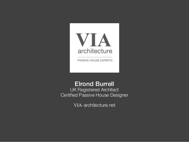 Certified passive house designer Certified passive house designer